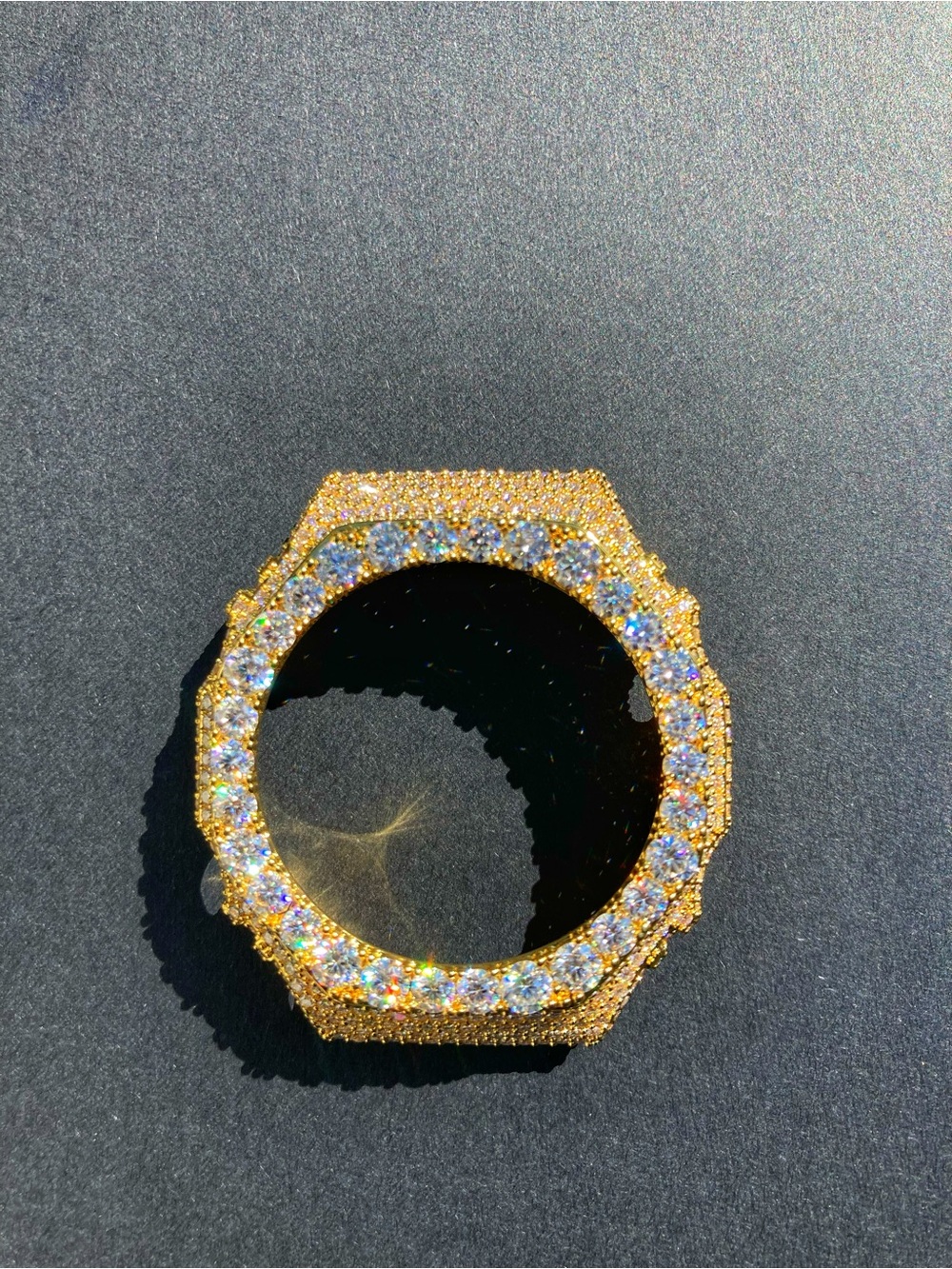 ✨ Moissanite G-Shock Upgrade Bezel 💎 GRA Certificate Included ✨